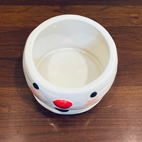 🎄🌟HP🌟NWOB Ceramic Snowman Figural Cookie Jar by Midwest Cannon Falls - Picture 8 of 10